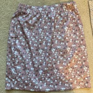 Floral Mini Skirt
